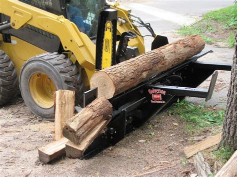 skid steer wood processor video|halverson 140b firewood processor price.